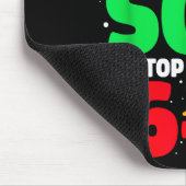 Dear Santa Make My Son Stop Saying 6-7 Funny Chris マウスパッド (コーナー)