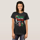 Dear Santa Make Them Stop Saying 67 Christmas Six  Tシャツ (正面フル)