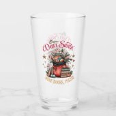 Dear Santa, More Books Please  タンブラーグラス (裏面)