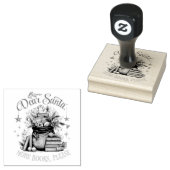 Dear Santa, More Books Please ラバースタンプ (押印)