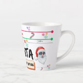 Dear Santa Mug: クリスマスの魔法を分かち合う カフェラテマグ (右)