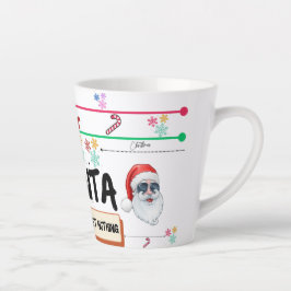 Dear Santa Mug: クリスマスの魔法を分かち合う カフェラテマグ
