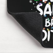 Dear Santa My Brother Did It Funny Christmas Boys マウスパッド (コーナー)