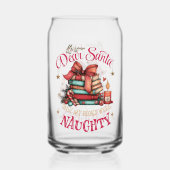 Dear Santa, Only My Books Were Naughty  ガラス缶 (裏面)