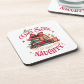 Dear Santa, Only My Books Were Naughty コースター (左側)
