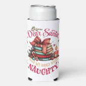 Dear Santa, Only My Books Were Naughty  スリム缶クーラー (Seltzer正面)