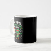 Dear Santa Please Make Them Stop Saying 67 Funny C コーヒーマグカップ (正面左)