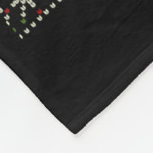 Dear Santa Stop Saying 6-7 Funny Ugly Christmas Sw フリースブランケット (角)