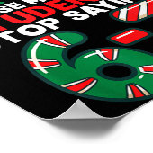 Dear Santa Students 6-7 67 Six Seven Funny Christm ポスター (角)