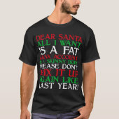 Dear Santa Tシャツ (正面)