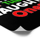 Dear Santa They Are The Naughty Ones - Funny Chris ポスター (角)