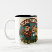 Dear Skipper Mug  ツートーンマグカップ (左)
