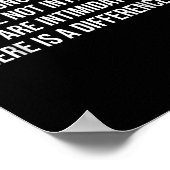 Dear Strong Woman, You Are Not Intimidating For Wo ポスター (角)