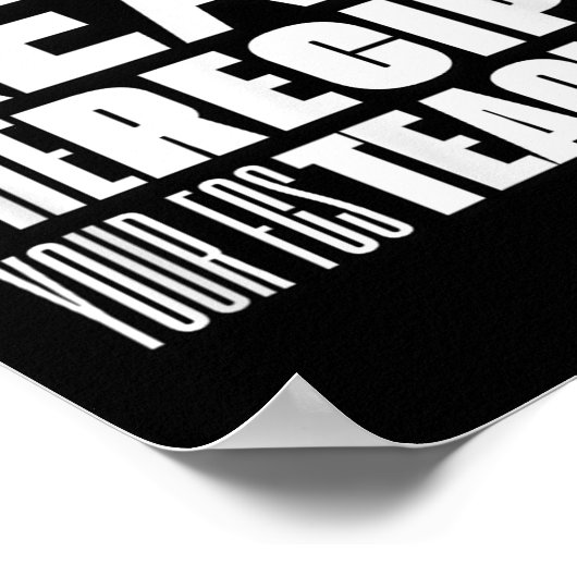 Dear Students, Read The Recipe Your Fcs Teacher ポスター (角)