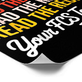 Dear Students, Read The Recipe Your Fcs Teacher  ポスター (角)