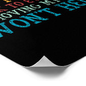 Dear Teacher I Talk To Everyone So Moving My Seat ポスター (角)