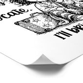 Dear Ufo Lots I'm Packed And Ready To Relocate I'l ポスター (角)