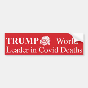 DEATHのTRUMPワールドリーダー(r-i-i-i-gith) バンパーステッカー
