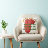 Death and Life are in the Power of the Tongue  クッション (椅子)