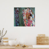 Death and Life by Gustav Klimt ポスター (キッチン)