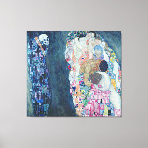 Death and Life, c.1911 (キャンバス上の油) キャンバスプリント