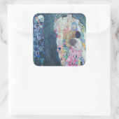 Death and Life, c.1911 (キャンバス上の油) スクエアシール (バッグ)