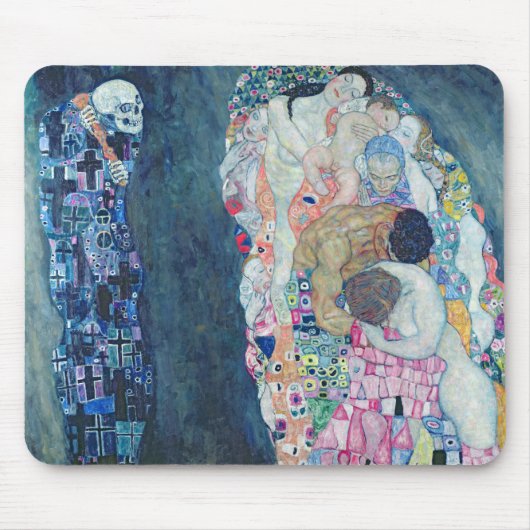 Death and Life, c.1911 (キャンバス上の油) マウスパッド (正面)
