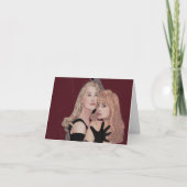 Death becomes her 招待状 (正面)