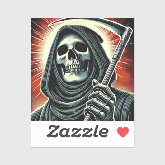 death character illustration シール (シート)