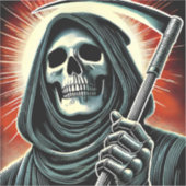 death character illustration シール (正面)