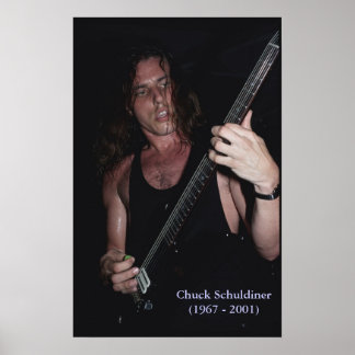 DEATH Chuck Schuldiner (1967 - 2001)ポスター ポスター