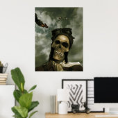 Death From the Sky Poster ポスター (ホームオフィス)