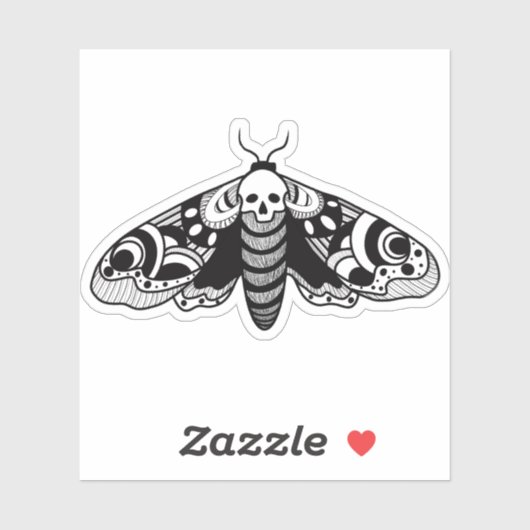 Death Head Hawk Moth シール (シート)