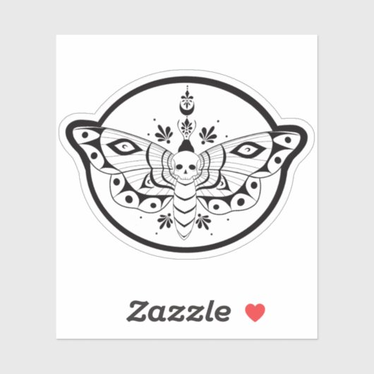 Death Head Hawk Moth シール (シート)