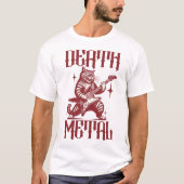 Death Metal Cat Tシャツ (正面)