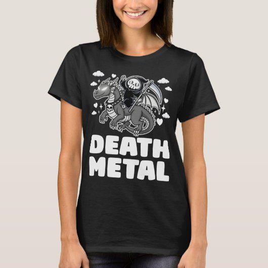 Death Metal Dragon Tシャツ (正面)