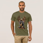 Death Metal Gitarrist Hell 666 Tシャツ (正面フル)