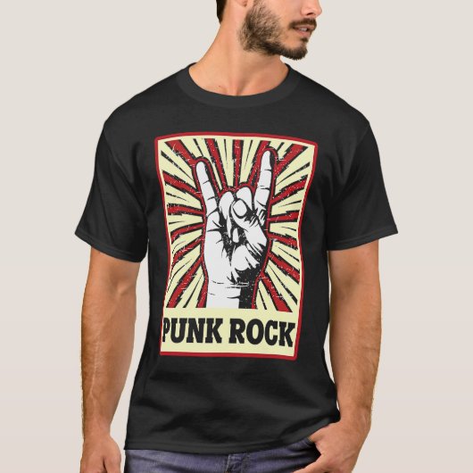 Death Metal Punk Rock Musk Metal Fork Heavy Metal  Tシャツ (正面)