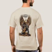 Death Metal Segaspics Design Gitarrist Tシャツ (裏面)