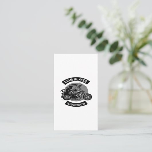 Death Motorcycle Club 名刺 (スタンド正面)