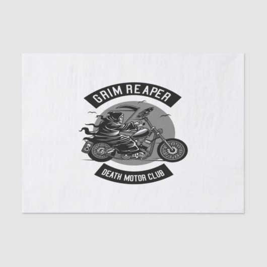 Death Motorcycle Club 薄葉紙 (正面)