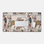Death of King Harold (Bayeux Tapestry) デスクマット (キーボード&マウス)