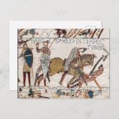 Death of King Harold (Bayeux Tapestry)ポストカード ポストカード (正面/裏面)