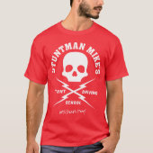 Death Proof Stuntman Mike Skullarnos Movie family Tシャツ (正面)