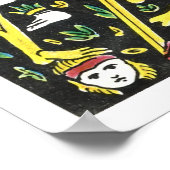 Death Tarot Card ポスター (角)