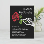 Death to My 20sバラ招待状 招待状 (スタンド正面)