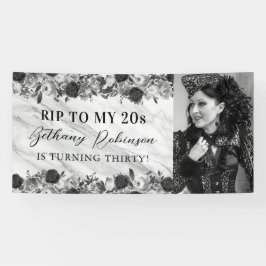 Death To My Twentiesフォト誕生日バナー 横断幕