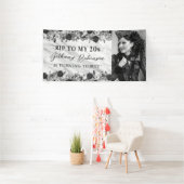 Death To My Twentiesフォト誕生日バナー 横断幕 (インサイチュ)