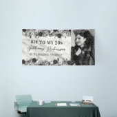 Death To My Twentiesフォト誕生日バナー 横断幕 (トレードショー)