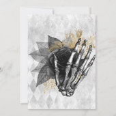 Death to my Youth Birthdayパーティー |ゴシックパーティー 招待状 (裏面)